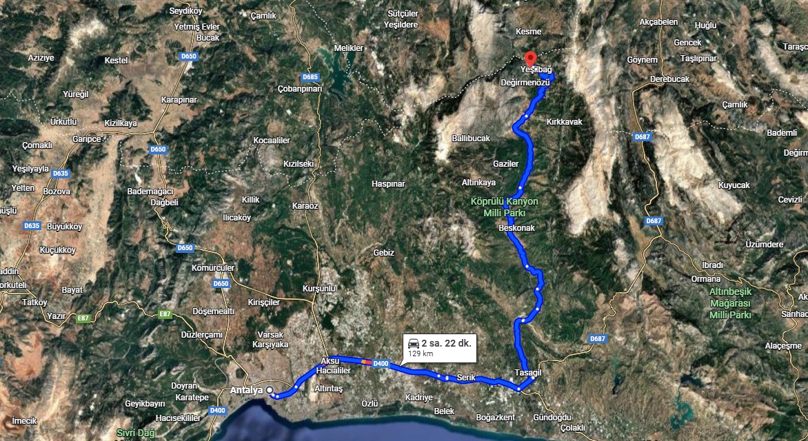 ANTALYA MANAVGAT YEŞİLBAĞ MAH 640 M² TARLAMIZ SATILIKTIR. - ANTALYA MANAVGAT fotoğraf 3